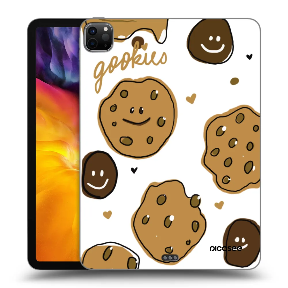 Picasee Μαύρη θήκη σιλικόνης για Apple iPad Pro 11" 2020 (2.gen) - Gookies