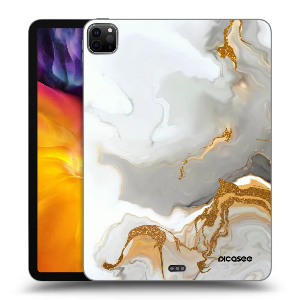 Picasee Μαύρη θήκη σιλικόνης για Apple iPad Pro 11" 2020 (2.gen) - Her