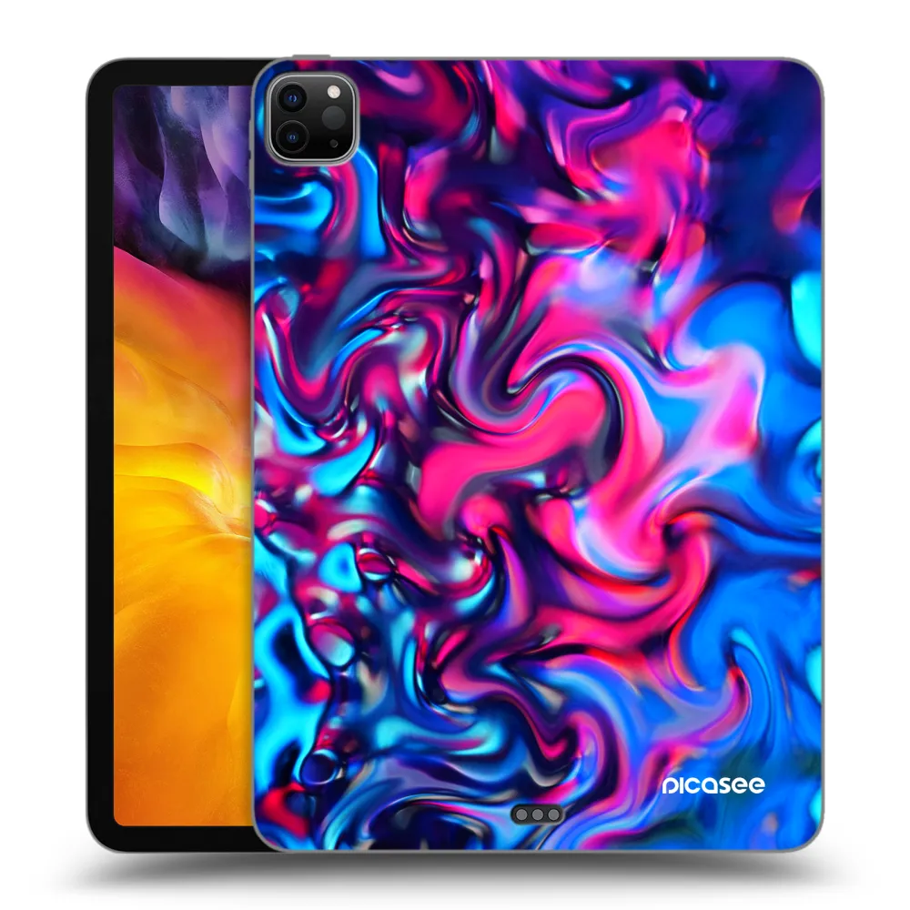 Picasee Μαύρη θήκη σιλικόνης για Apple iPad Pro 11" 2020 (2.gen) - Redlight