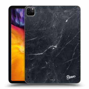 Picasee Μαύρη θήκη σιλικόνης για Apple iPad Pro 11" 2020 (2.gen) - Black marble