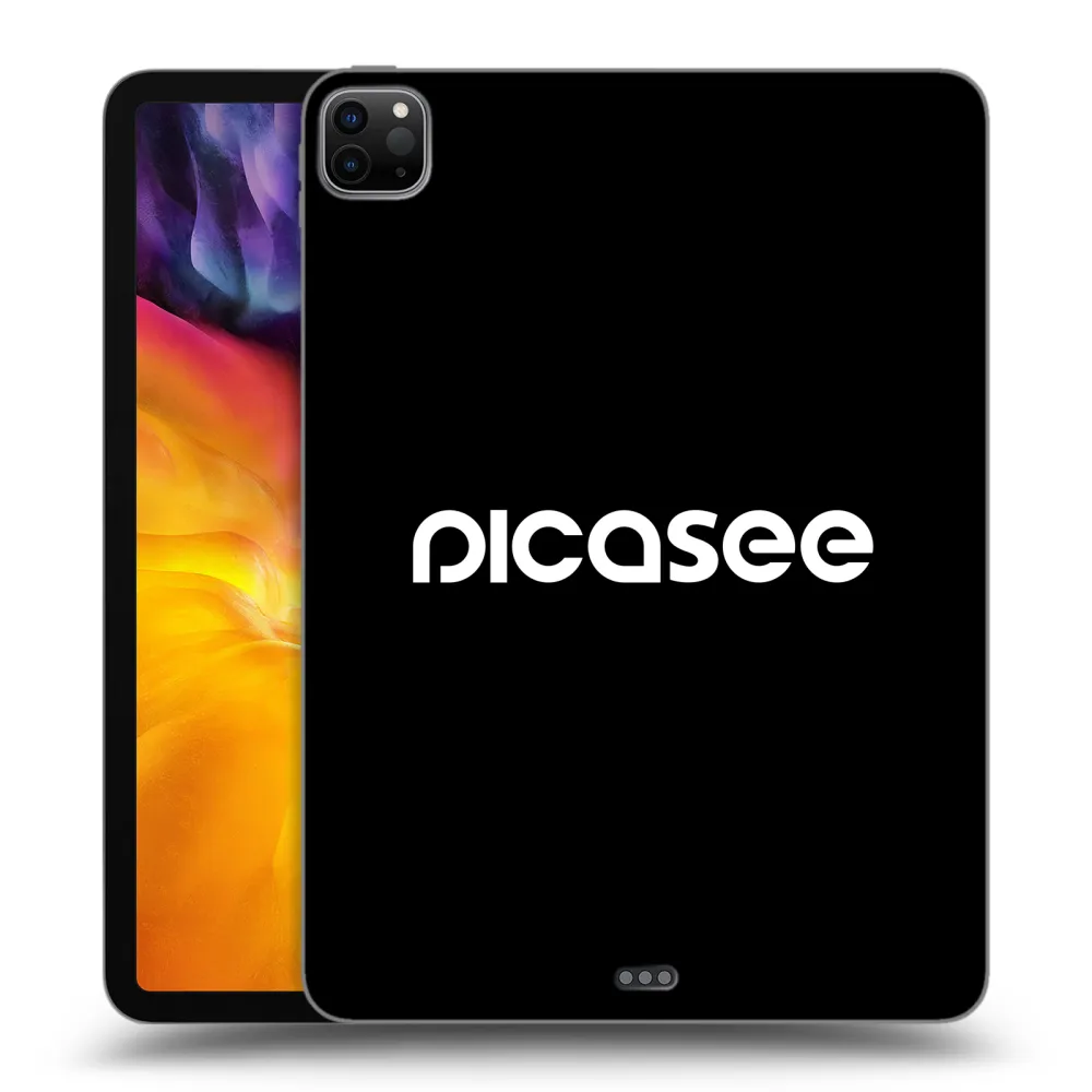 Picasee Μαύρη θήκη σιλικόνης για Apple iPad Pro 11" 2020 (2.gen) - Picasee - new logo - white