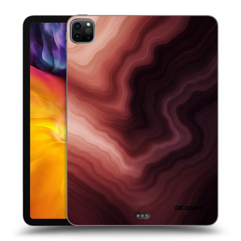 Picasee Μαύρη θήκη σιλικόνης για Apple iPad Pro 11" 2020 (2.gen) - Rouge