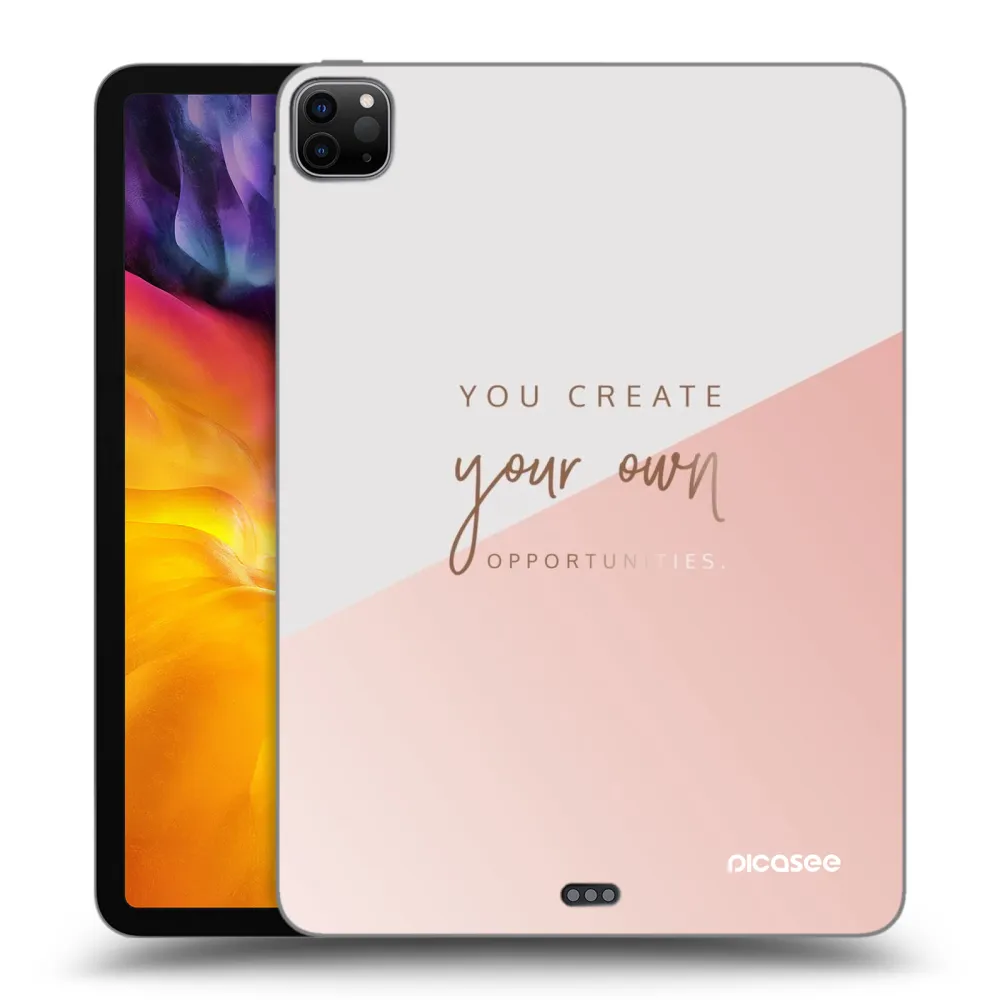 Picasee Μαύρη θήκη σιλικόνης για Apple iPad Pro 11" 2020 (2.gen) - You create your own opportunities