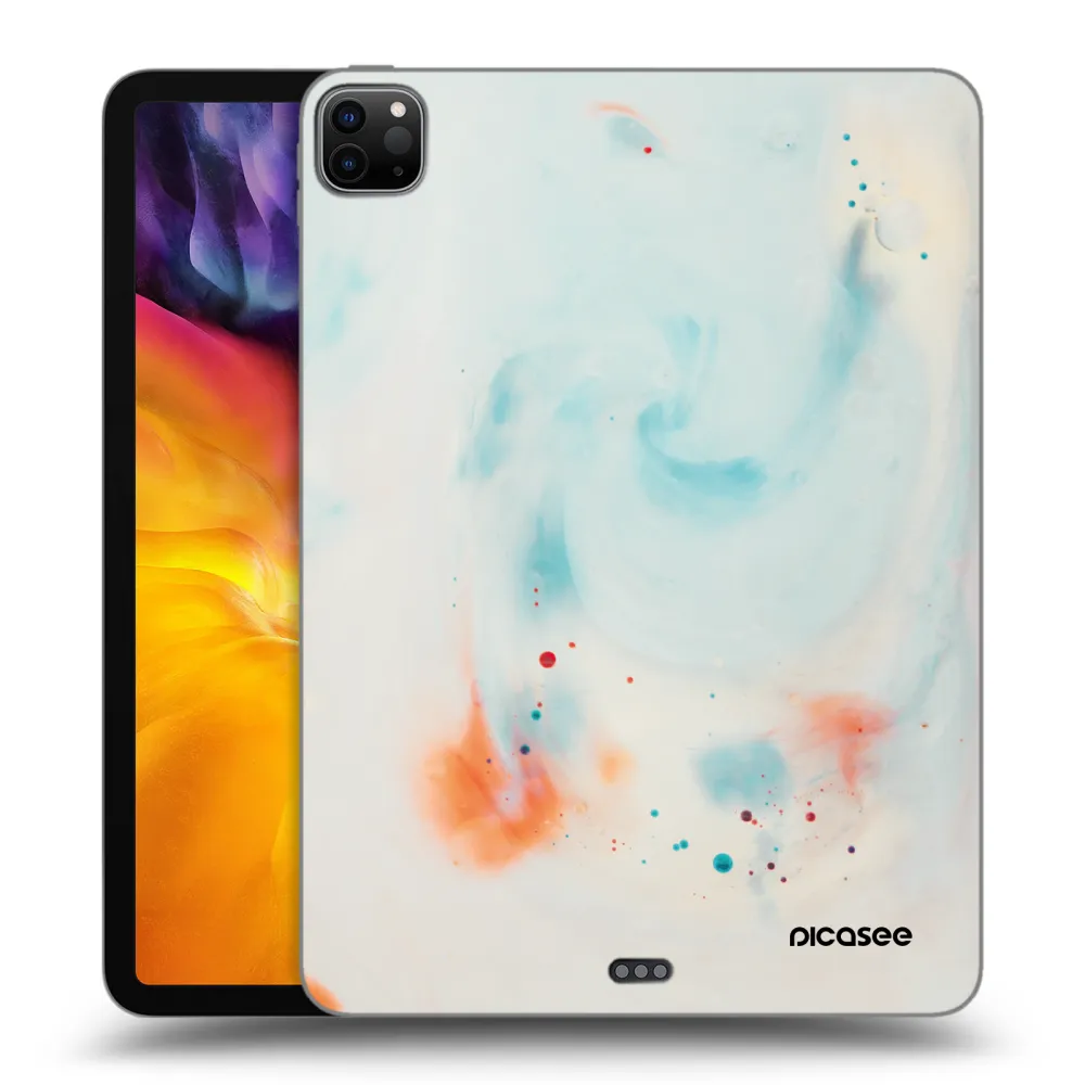 Picasee Μαύρη θήκη σιλικόνης για Apple iPad Pro 11" 2020 (2.gen) - Splash
