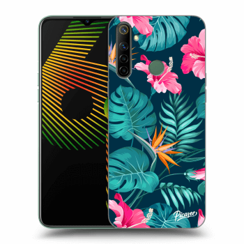 Θήκη για Realme 6i - Pink Monstera