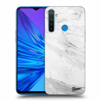 Θήκη για Realme 5 - White marble