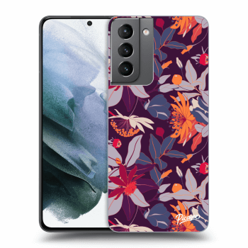Θήκη για Samsung Galaxy S21 5G G991B - Purple Leaf