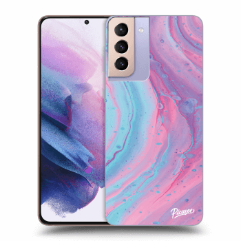 Θήκη για Samsung Galaxy S21+ 5G G996F - Pink liquid