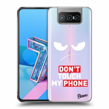 Θήκη για Asus Zenfone 7 ZS670KS - Angry Eyes - Transparent