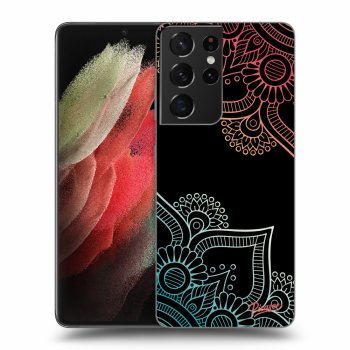 Θήκη για Samsung Galaxy S21 Ultra 5G G998B - Flowers pattern