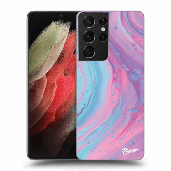 Θήκη για Samsung Galaxy S21 Ultra 5G G998B - Pink liquid