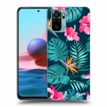 Θήκη για Xiaomi Redmi Note 10 - Pink Monstera