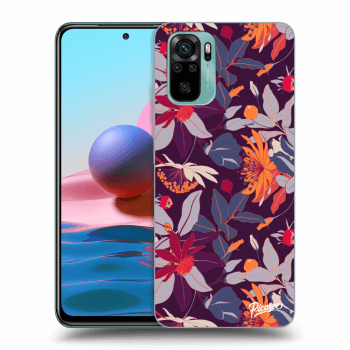 Θήκη για Xiaomi Redmi Note 10 - Purple Leaf