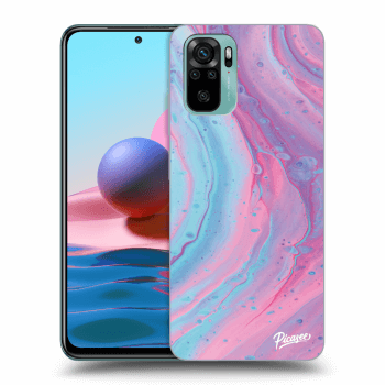 Θήκη για Xiaomi Redmi Note 10 - Pink liquid