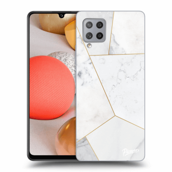Θήκη για Samsung Galaxy A42 A426B - White tile
