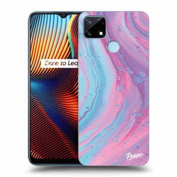 Θήκη για Realme 7i - Pink liquid