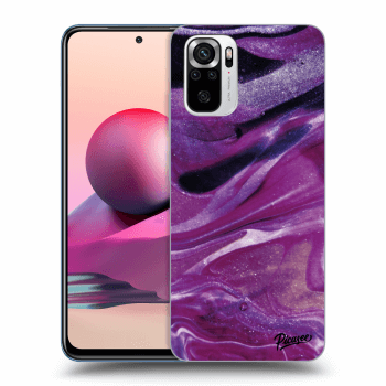 Θήκη για Xiaomi Redmi Note 10S - Purple glitter