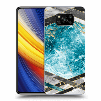 Θήκη για Xiaomi Poco X3 Pro - Blue geometry