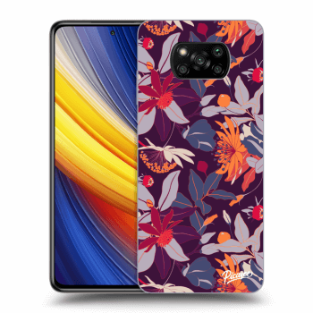Θήκη για Xiaomi Poco X3 Pro - Purple Leaf