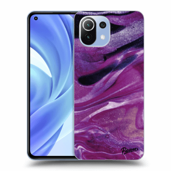 Θήκη για Xiaomi Mi 11 Lite - Purple glitter