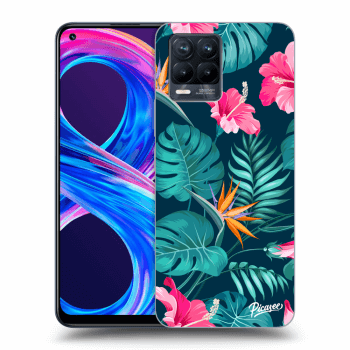 Θήκη για Realme 8 Pro - Pink Monstera