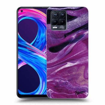 Θήκη για Realme 8 Pro - Purple glitter