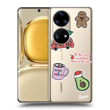 Θήκη για Huawei P50 - Christmas Stickers