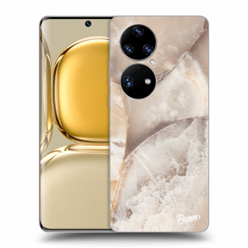 Θήκη για Huawei P50 - Cream marble