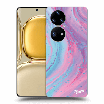 Θήκη για Huawei P50 - Pink liquid