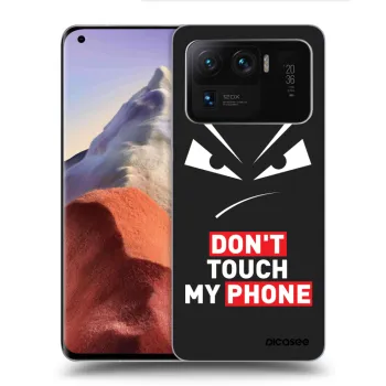 Picasee Μαύρη θήκη σιλικόνης για Xiaomi Mi 11 Ultra - Evil Eye - Transparent