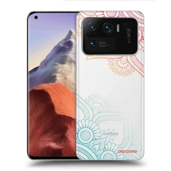 Picasee διαφανής θήκη σιλικόνης Xiaomi Mi 11 Ultra - Flowers pattern