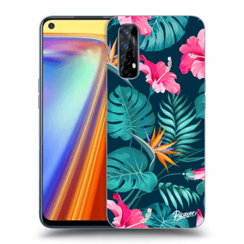Θήκη για Realme 7 - Pink Monstera