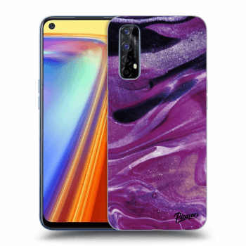 Θήκη για Realme 7 - Purple glitter
