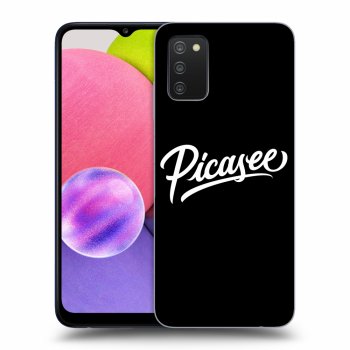 Θήκη για Samsung Galaxy A02s A025G - Picasee - old logo - white