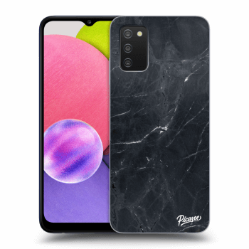 Picasee ULTIMATE CASE για Samsung Galaxy A02s A025G - Black marble
