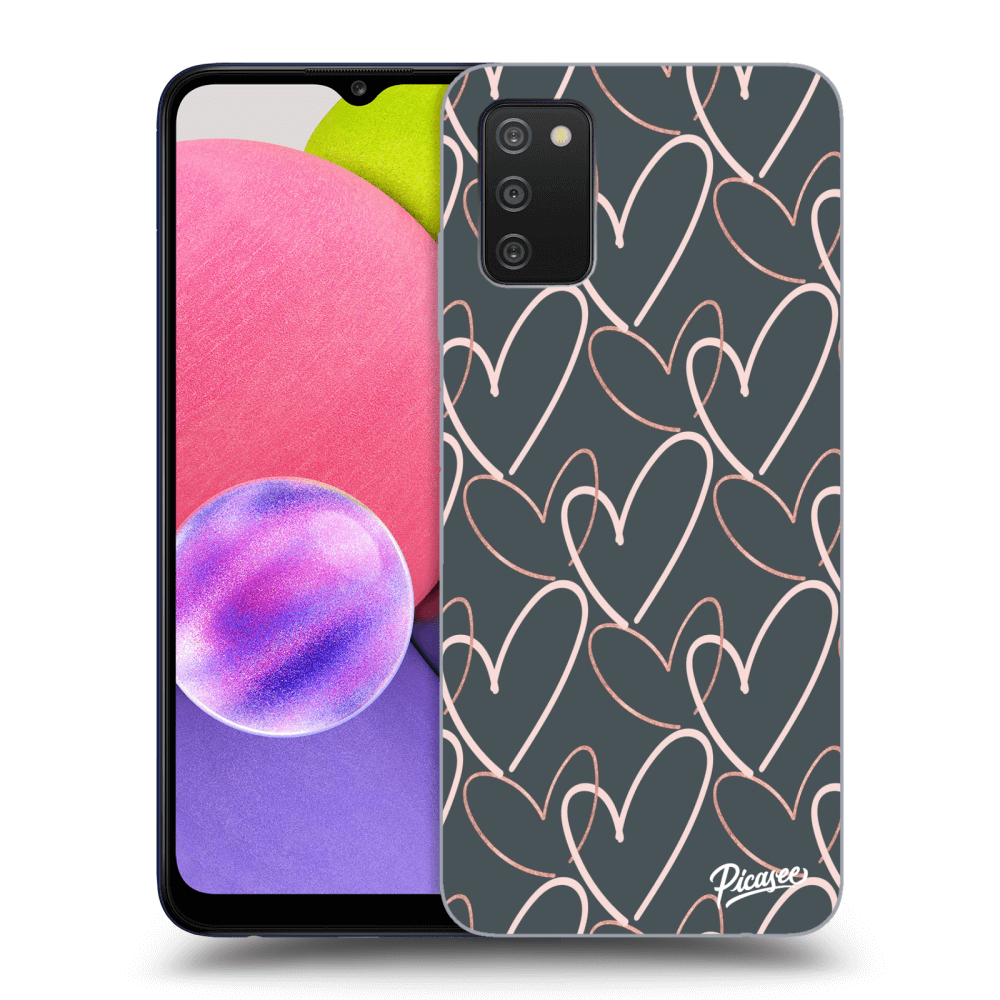 Picasee ULTIMATE CASE για Samsung Galaxy A02s A025G - Lots of love