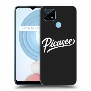 Θήκη για Realme C21 - Picasee - old logo - white