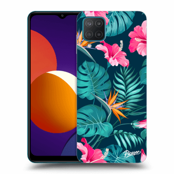 Θήκη για Samsung Galaxy M12 M127F - Pink Monstera