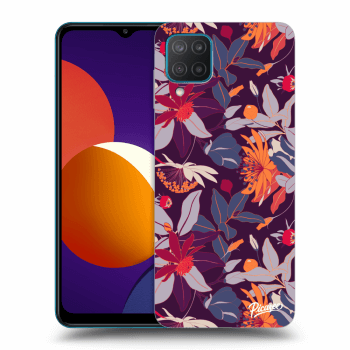 Θήκη για Samsung Galaxy M12 M127F - Purple Leaf