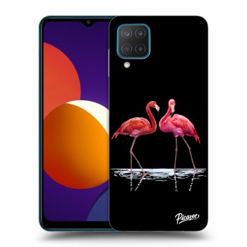 Θήκη για Samsung Galaxy M12 M127F - Flamingos couple