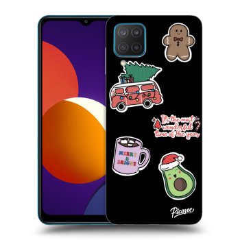 Θήκη για Samsung Galaxy M12 M127F - Christmas Stickers