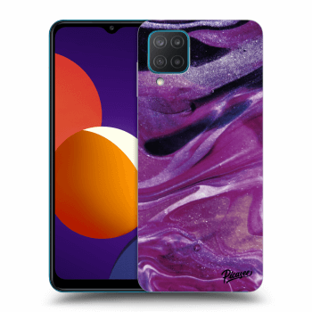 Θήκη για Samsung Galaxy M12 M127F - Purple glitter