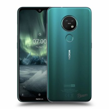 Picasee διαφανής θήκη σιλικόνης Nokia 7.2 - Clear