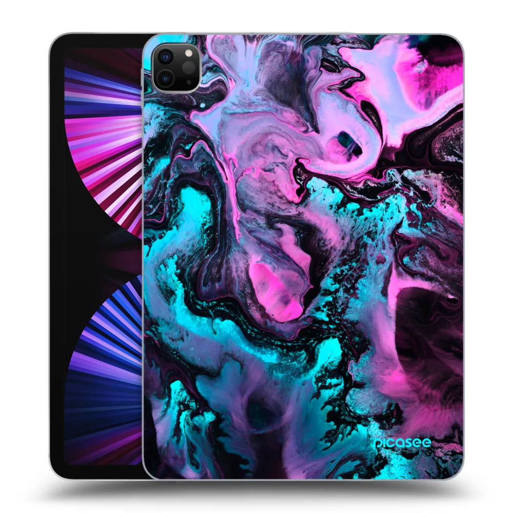 Picasee Μαύρη θήκη σιλικόνης για Apple iPad Pro 11" 2021 (3.gen) - Lean