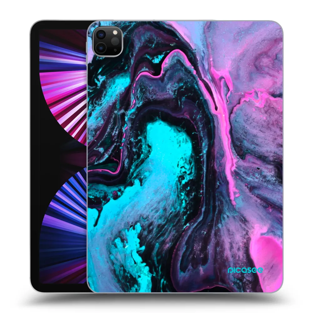 Picasee Μαύρη θήκη σιλικόνης για Apple iPad Pro 11" 2021 (3.gen) - Lean 2