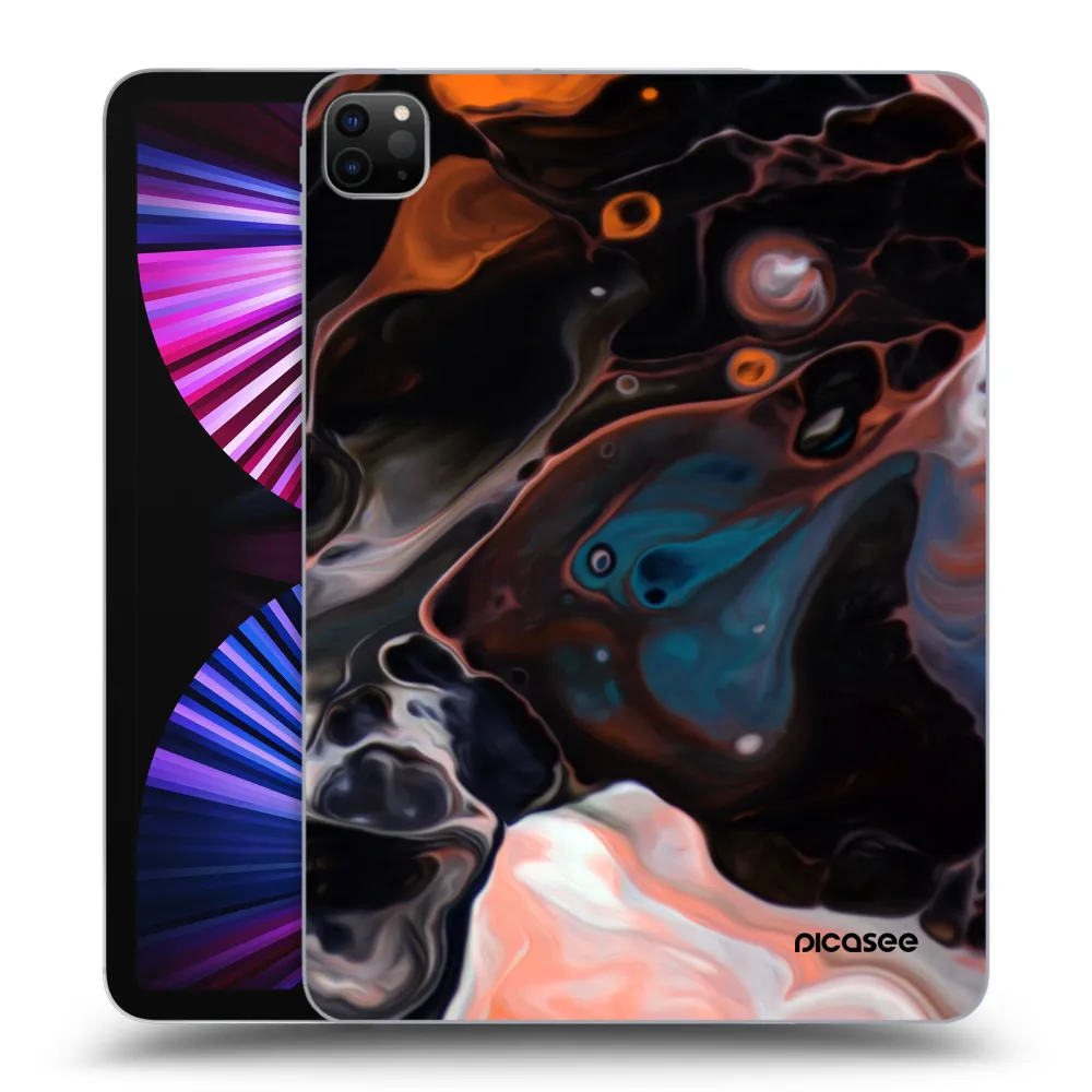 Picasee Μαύρη θήκη σιλικόνης για Apple iPad Pro 11" 2021 (3.gen) - Cream