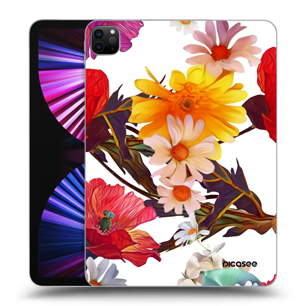 Picasee Μαύρη θήκη σιλικόνης για Apple iPad Pro 11" 2021 (3.gen) - Meadow