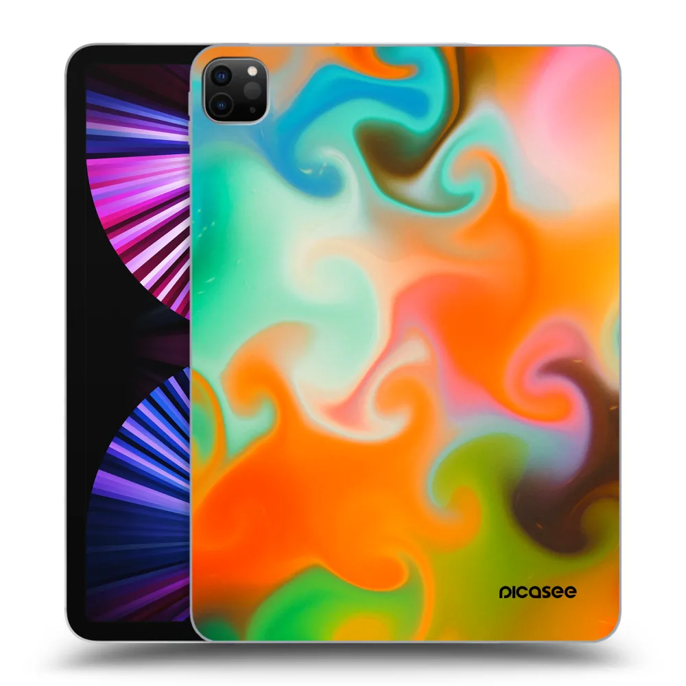 Picasee Μαύρη θήκη σιλικόνης για Apple iPad Pro 11" 2021 (3.gen) - Juice