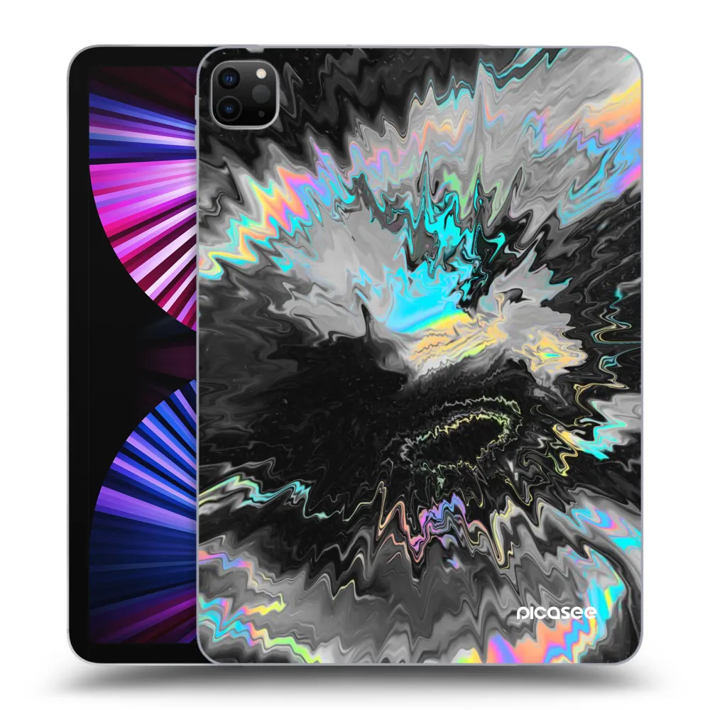Picasee Μαύρη θήκη σιλικόνης για Apple iPad Pro 11" 2021 (3.gen) - Magnetic