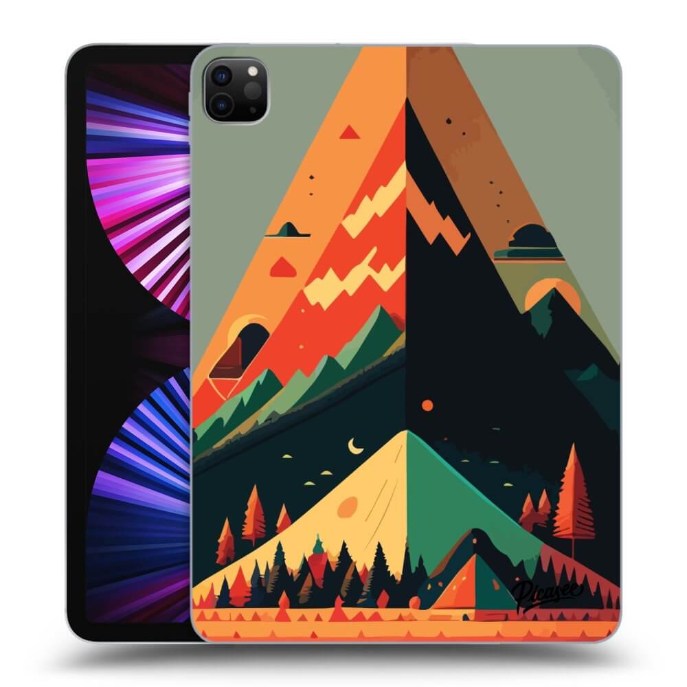 Picasee Μαύρη θήκη σιλικόνης για Apple iPad Pro 11" 2021 (3.gen) - Oregon